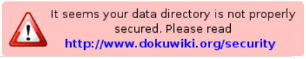 2024 dokuwiki data directory is not properly secured