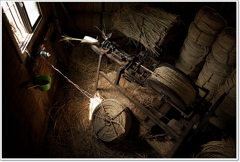[嘉義溪口]2011傳統農村逐漸式微的草繩編織藝術
